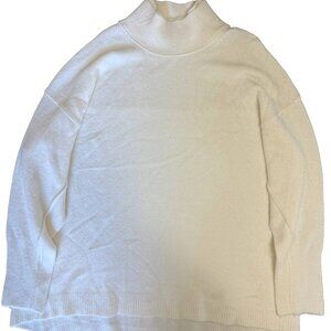 Free People Ivory Mock Neck Sweater – Size L